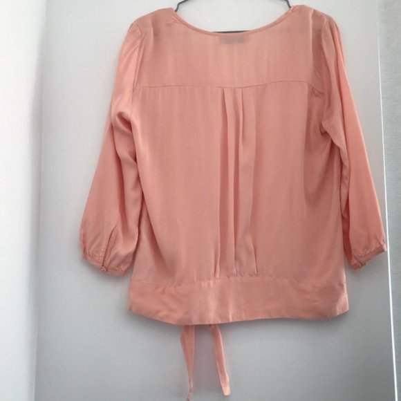 3/$25 Pull&Bear Button Front 3/4 Sleeve Blouse S - Picture 2 of 8